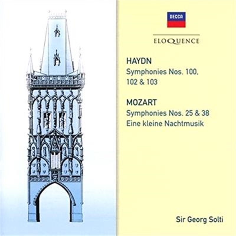 Haydn Symphonies No 100,102 & 103: Mozart Symphonies No 25 & 38/Product Detail/Classical