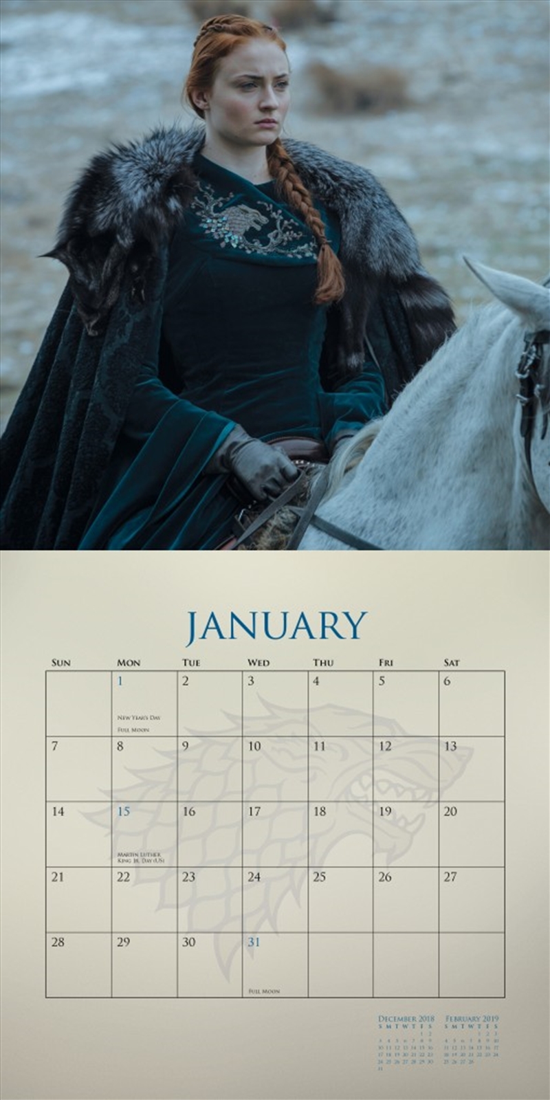 Game Of Thrones Caln 2018/Product Detail/Calendars & Diaries