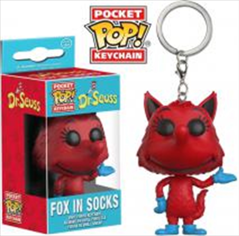 Fox In Socks Pop Keychain | Accessories