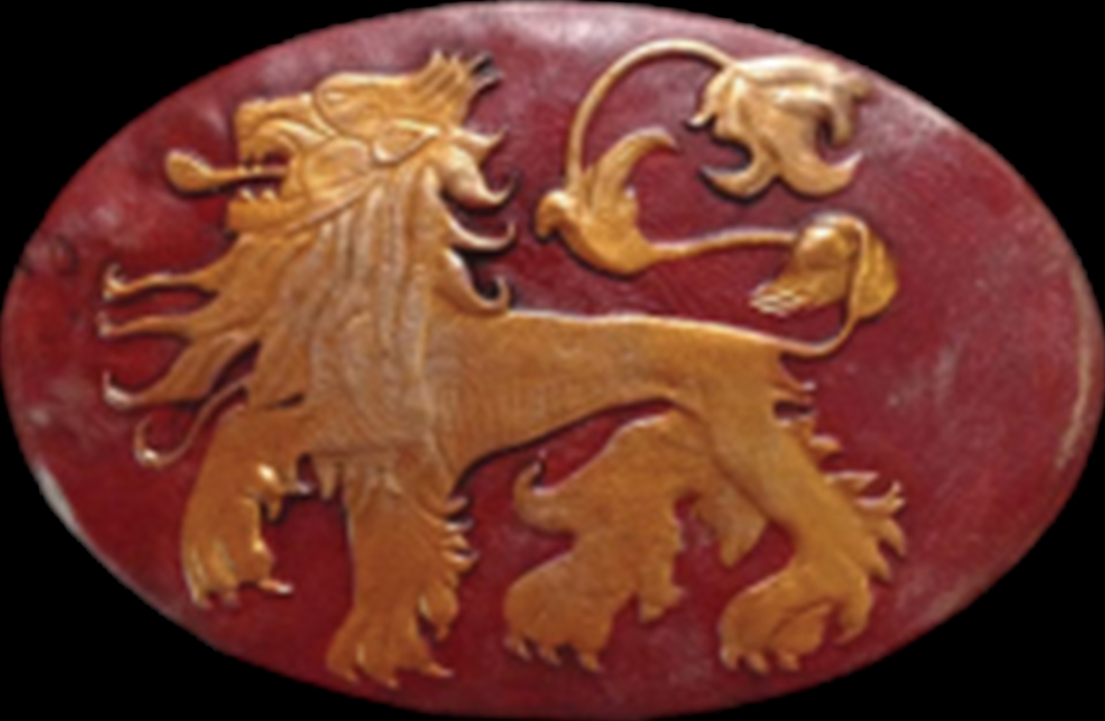 Lannister Shield Pin/Product Detail/Buttons & Pins