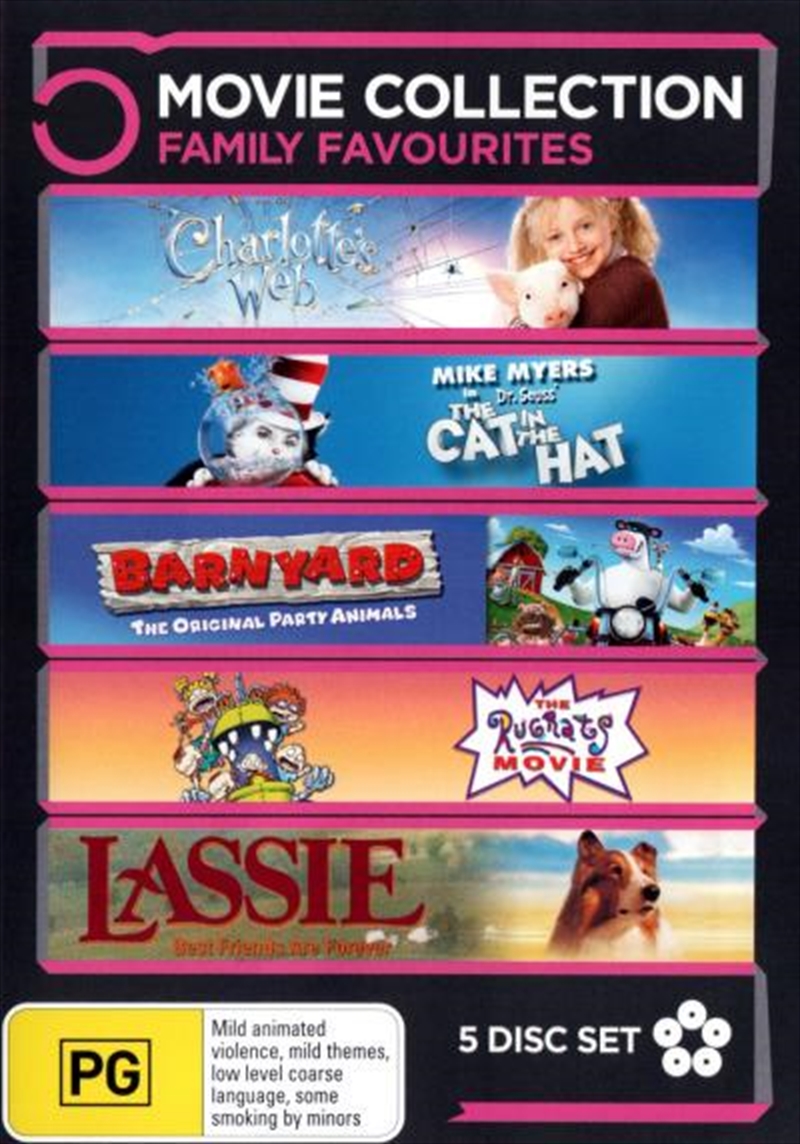 Charlotte's Web/The Cat In The Hat/Barnyard/Rugrats Movie/Lassie/Product Detail/Family