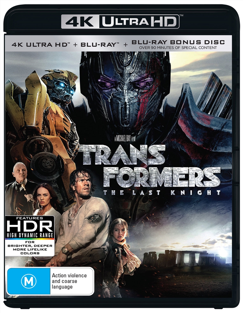 Transformers - The Last Knight  Blu-ray + UHD/Product Detail/Action