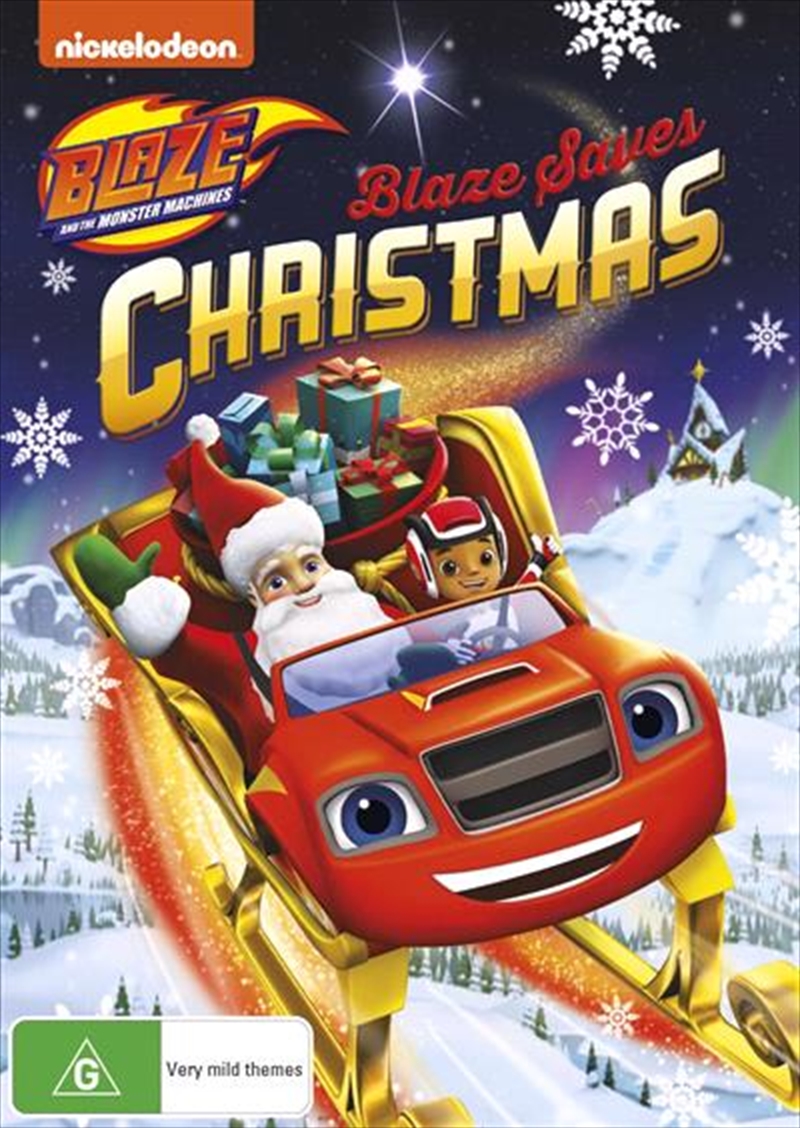 Blaze & The Monster Machines: Blaze Saves Christmas/Product Detail/Animated