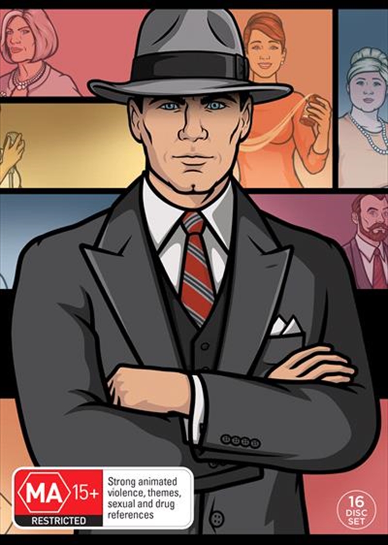 Archer - Season 1-8  Boxset/Product Detail/Comedy