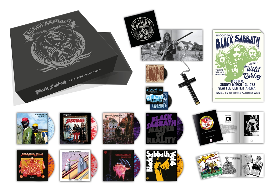 Ten Year War: Deluxe Box Set/Product Detail/Metal