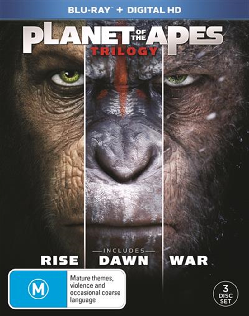 Planet Of The Apes Trilogy | Blu-ray