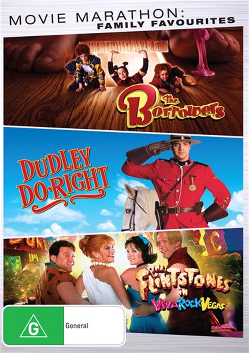 Borrowers/Dudley Do Right/The Flintstones In Viva Rock Vegas/Product Detail/Drama