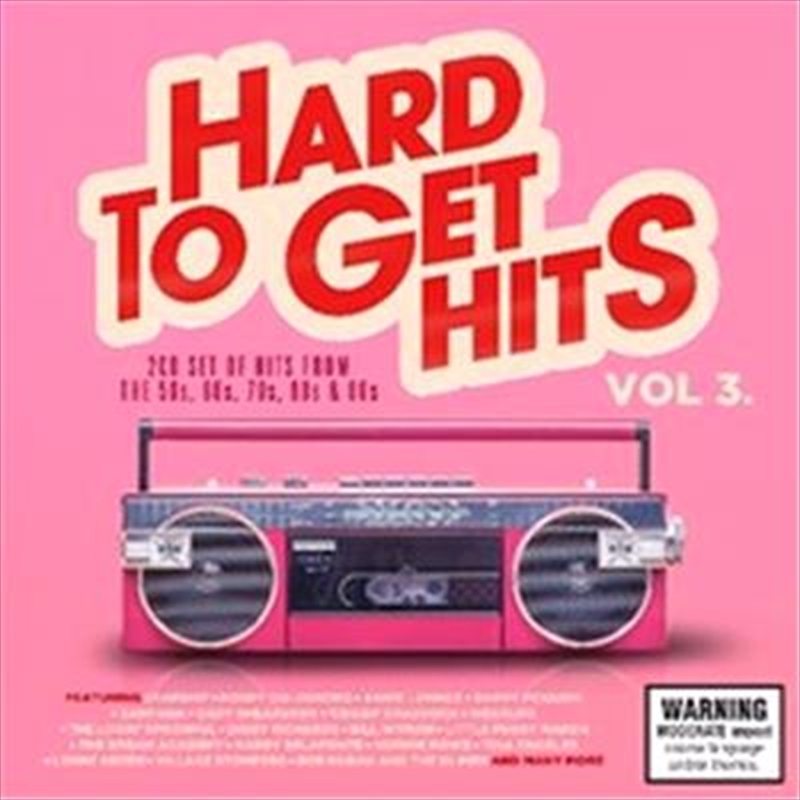 Buy Various Hard To Get HIts Volume 3 CD Sanity Online
