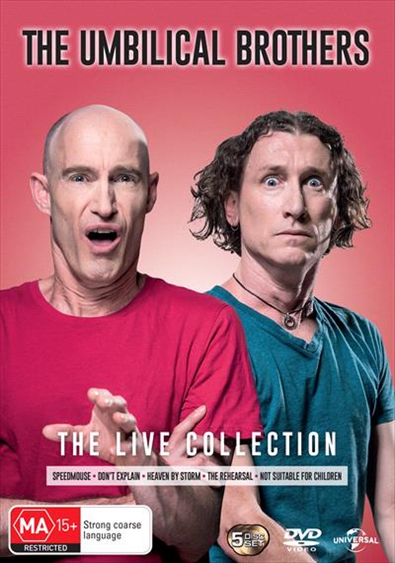 Buy Umbilical Brothers Live Collection on DVD On Sale Now With Fast