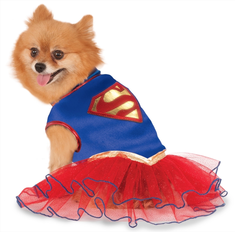 Supergirl Tutu Dress L/Product Detail/Pet Accessories