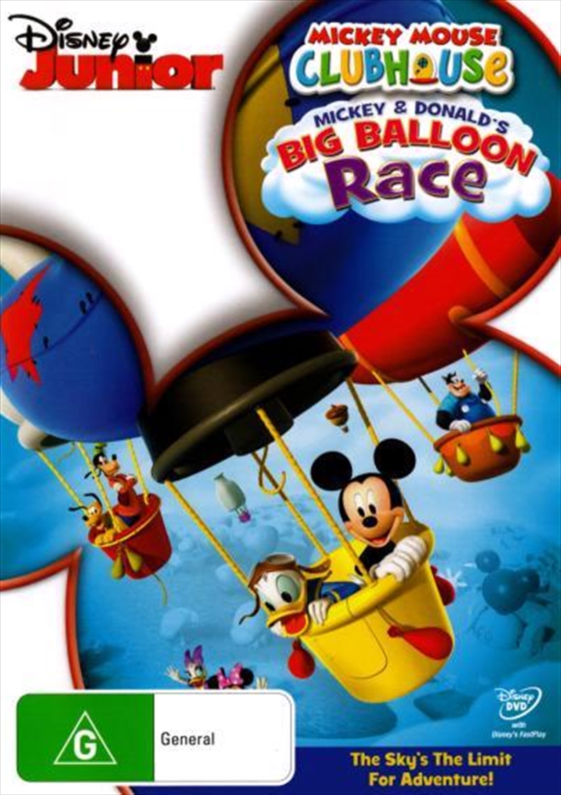 Mickey Mouse Clubhouse - Mickey and Donald's Big Balloon Race | DVD