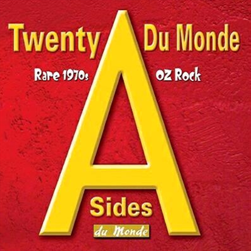 Twenty Du Monde A Sides/Product Detail/Various