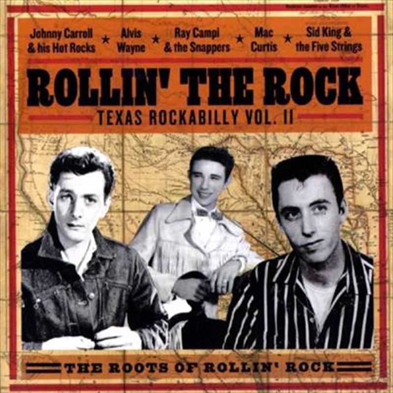 Rollin' The Rock- Texas Rockabilly Volume 2/Product Detail/Various