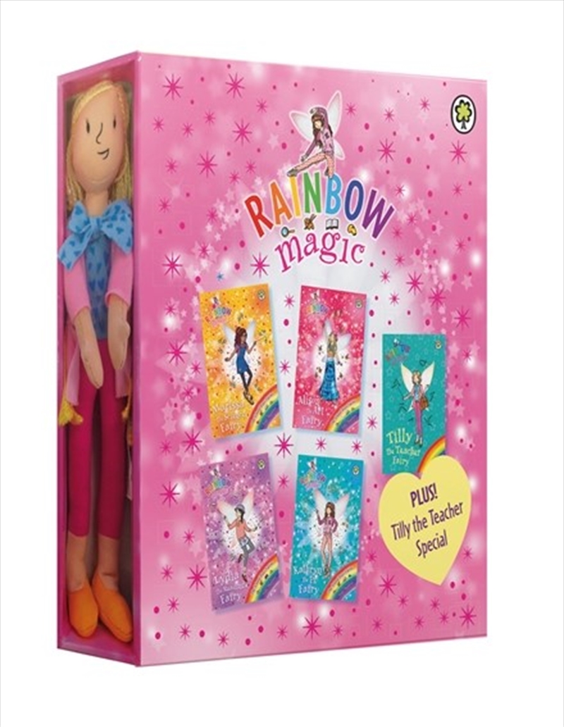 Rainbow Magic: The School Days Fairies 5 Book Gift Pack including Tilly the Teacher Special plus a R/Product Detail/Childrens Fiction Books