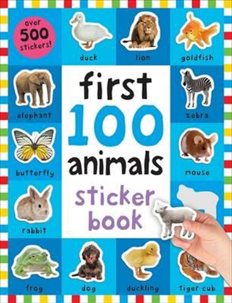 First 100 Animals Sticker Book/Product Detail/Stickers
