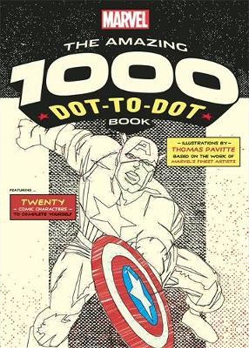 Marvel's Amazing 1000 Dot-to-Dot Book/Product Detail/Colouring