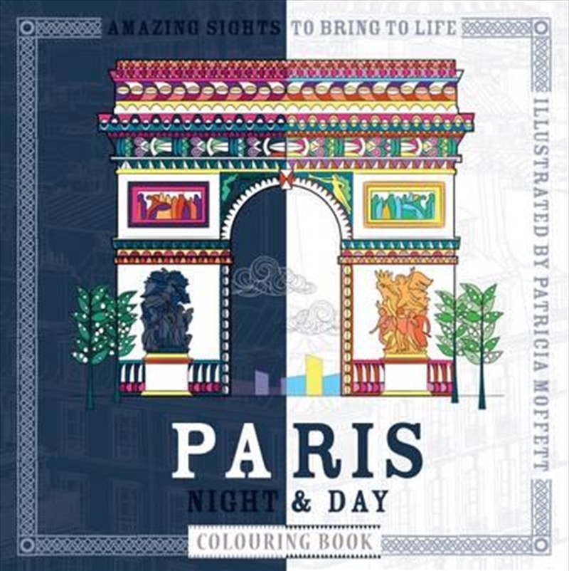 Paris Night and Day Colouring Book/Product Detail/Kids Colouring