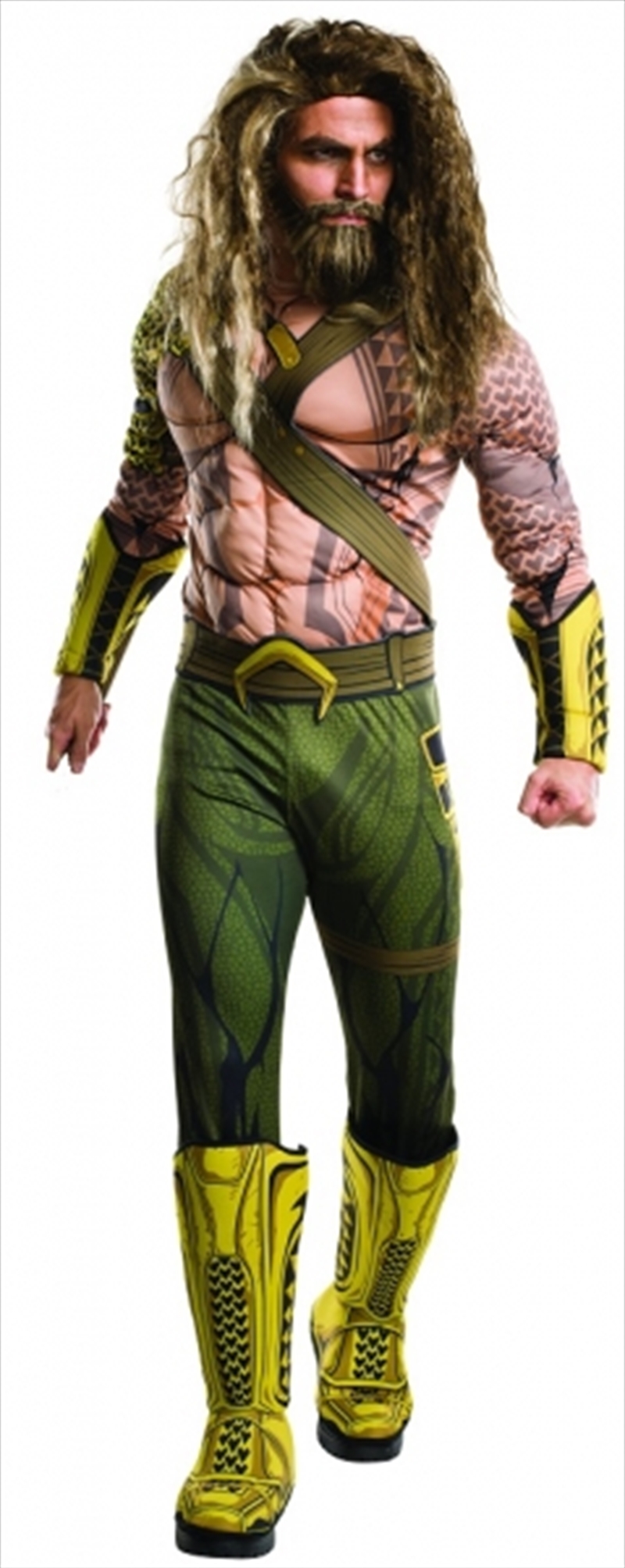 Aquaman Deluxe Muscle Costume (Extra-Large)/Product Detail/Costumes