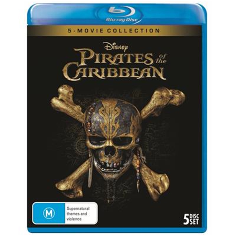 Pirates Of The Caribbean 1-5 Blu-ray/Product Detail/Action