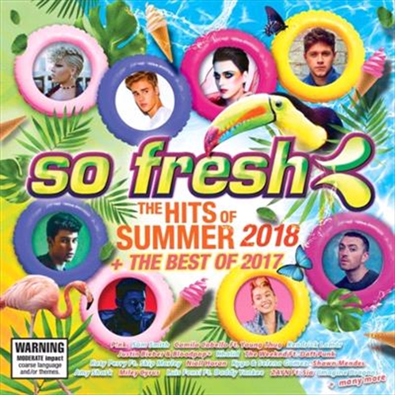So Fresh: Hits Of Summer 2018 / Best Of 2017 | CD