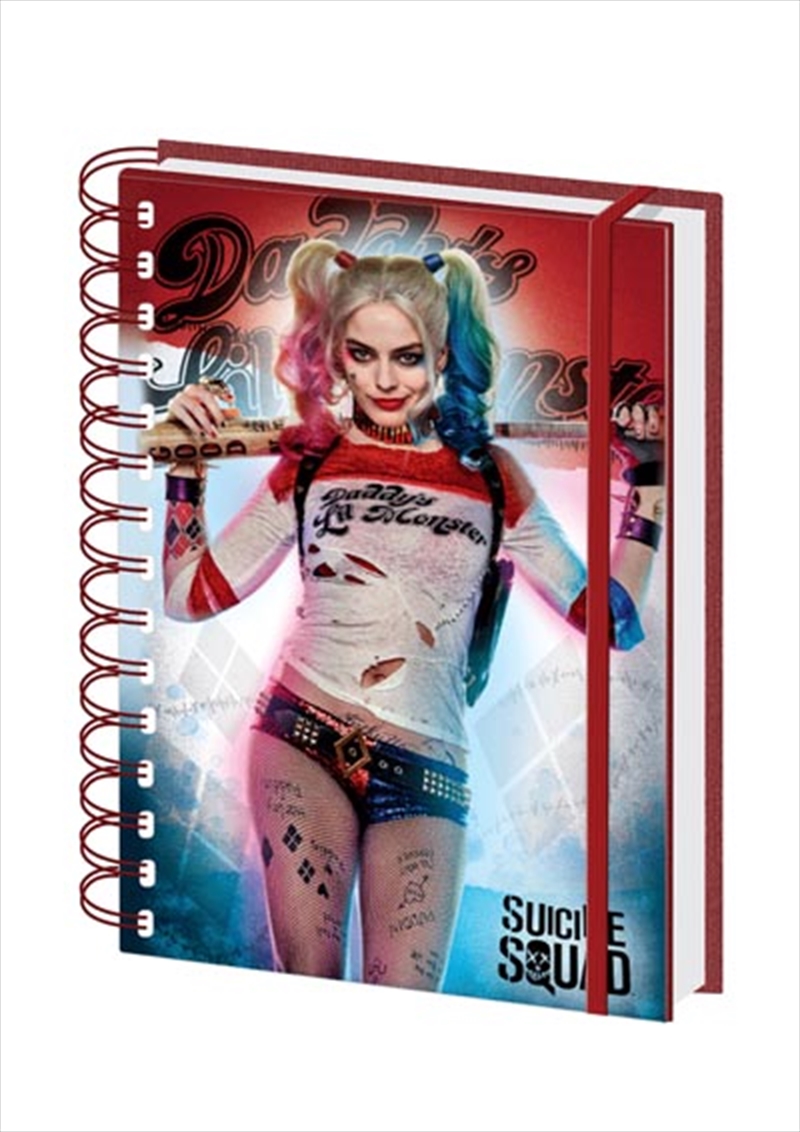 Harley Quinn A5 Notebook/Product Detail/Notebooks & Journals