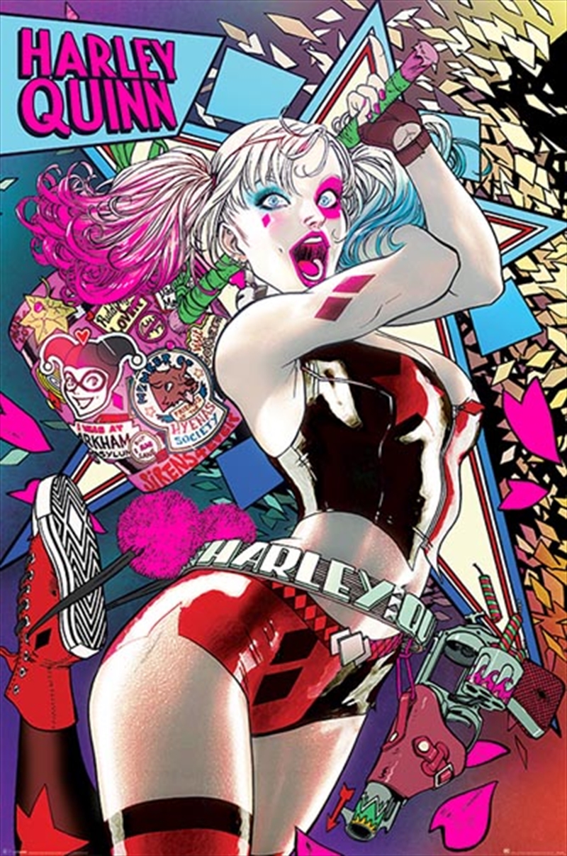 Harley Quinn Neon/Product Detail/Posters & Prints