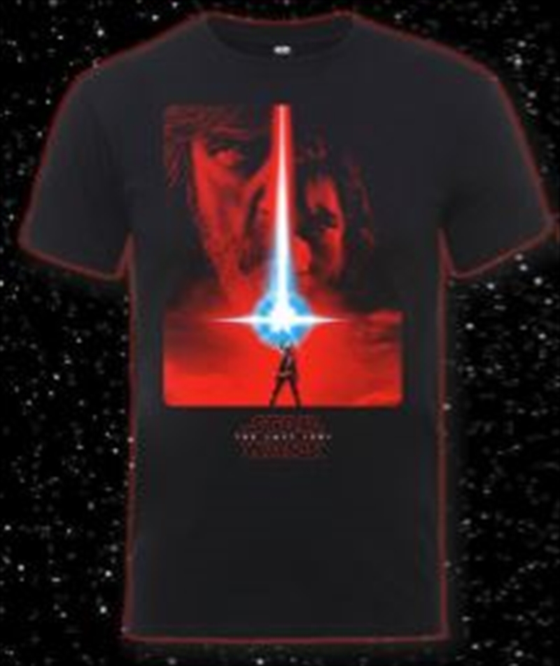 Last Jedi Poster Black Uni S/Product Detail/Shirts