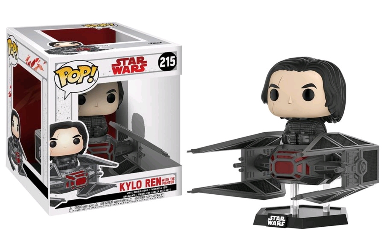 Star Wars - Kylo Ren with TIE Fighter Ep8 Pop! Deluxe/Product Detail/Movies