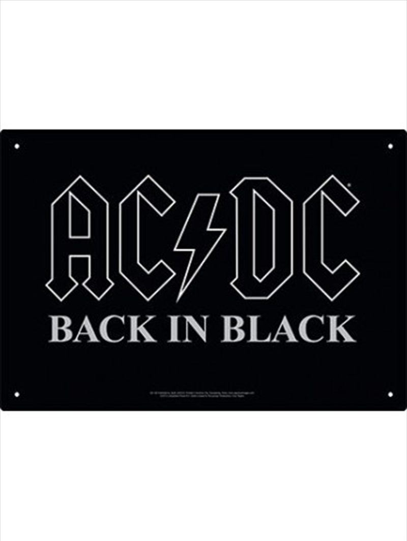 ACDC Back in Black/Product Detail/Posters & Prints