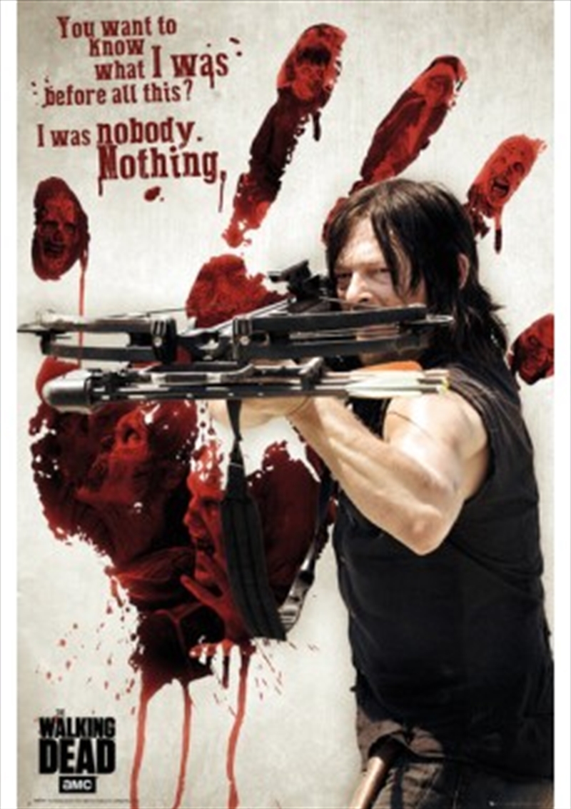The Walking Dead Daryl Bloody Hand/Product Detail/Posters & Prints