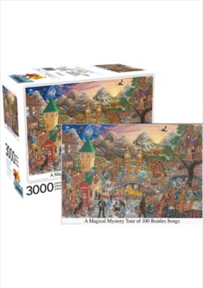 A Magical Mystery Tour of 100 Beatles Songs 3000 Piece Puzzle/Product Detail/Music