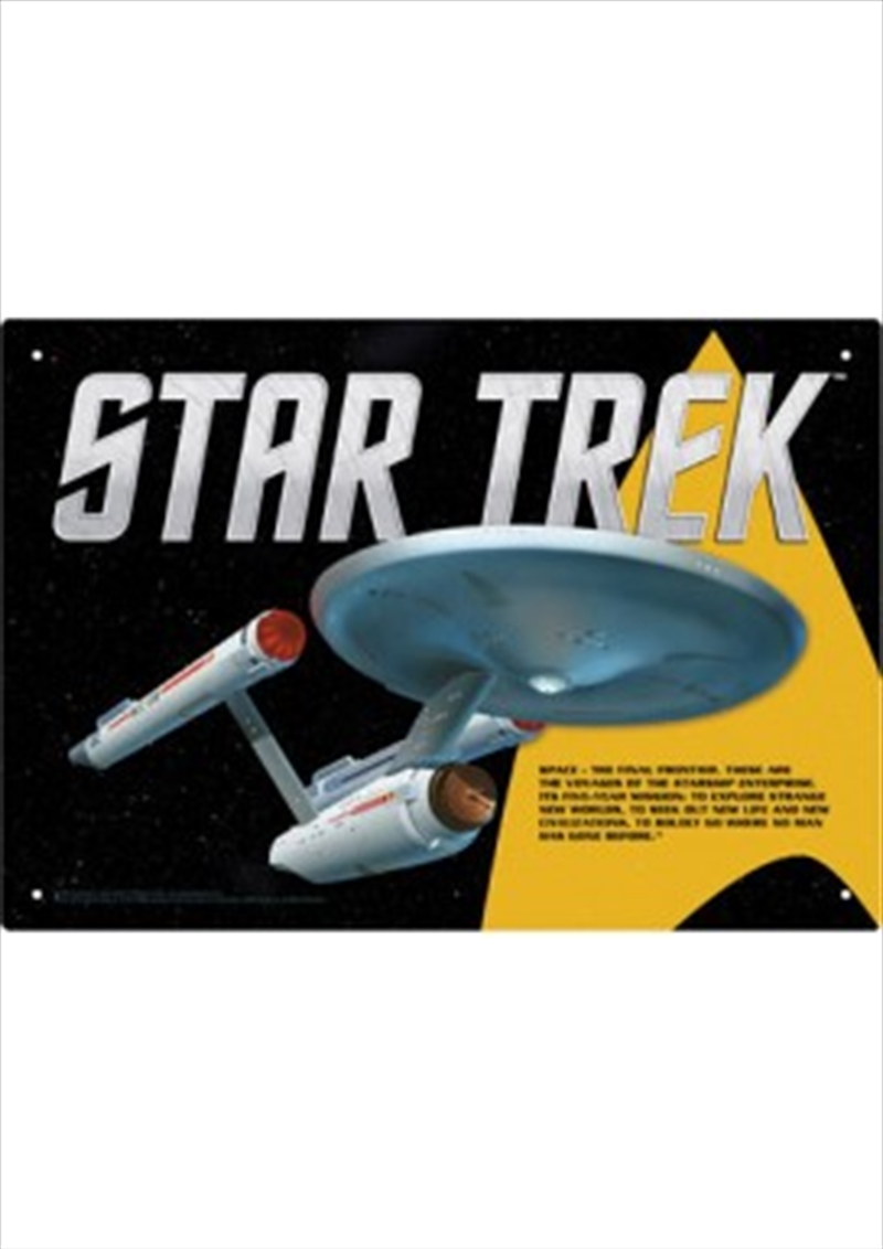 Star Trek Enterprise Tin Sign/Product Detail/Posters & Prints