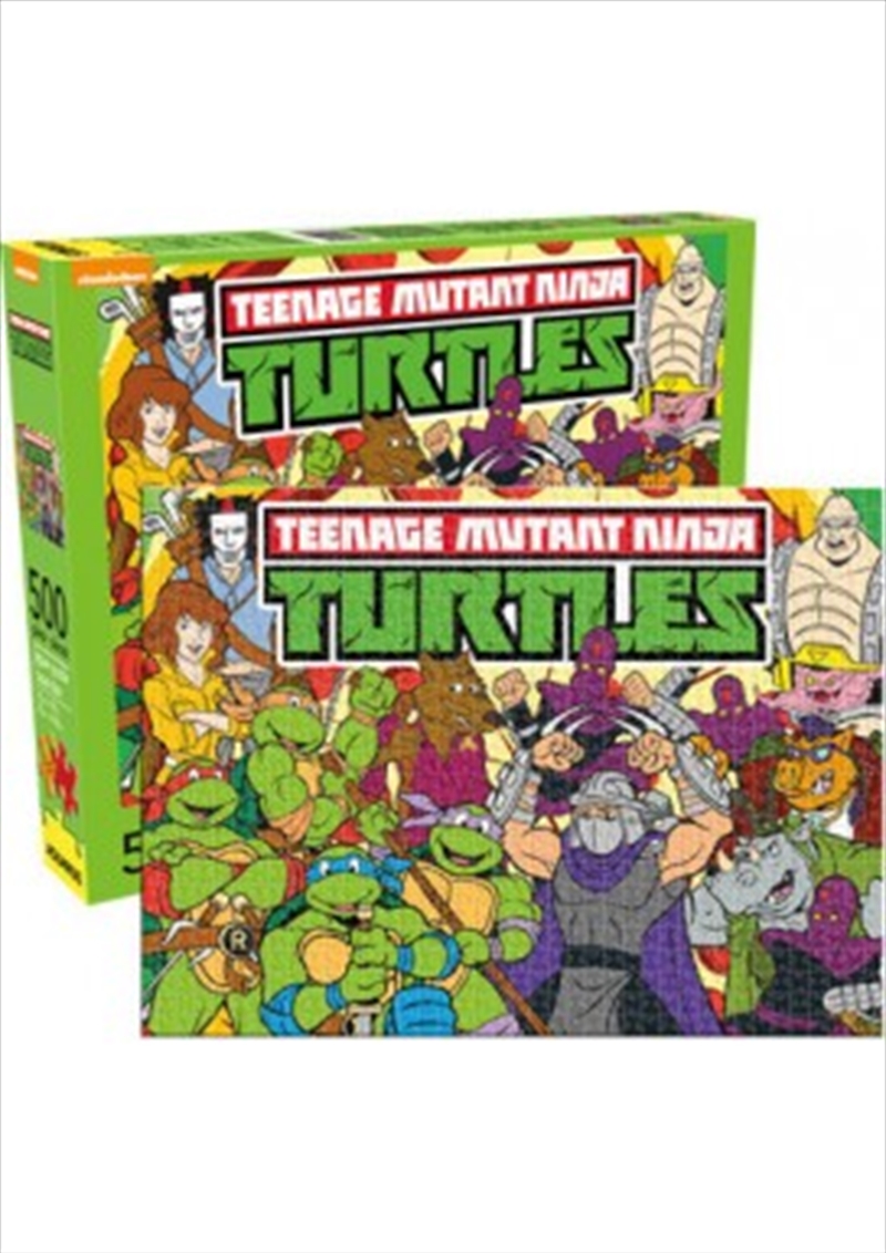 Teenage Mutant Ninja Turtles – Cast 500pc Puzzle/Product Detail/Film and TV