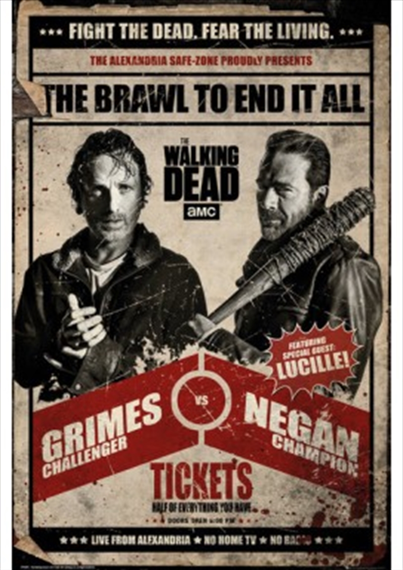 The Walking Dead Fight/Product Detail/Posters & Prints