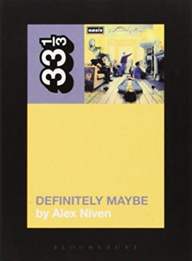 Oasis Definitely Maybe | Paperback Book