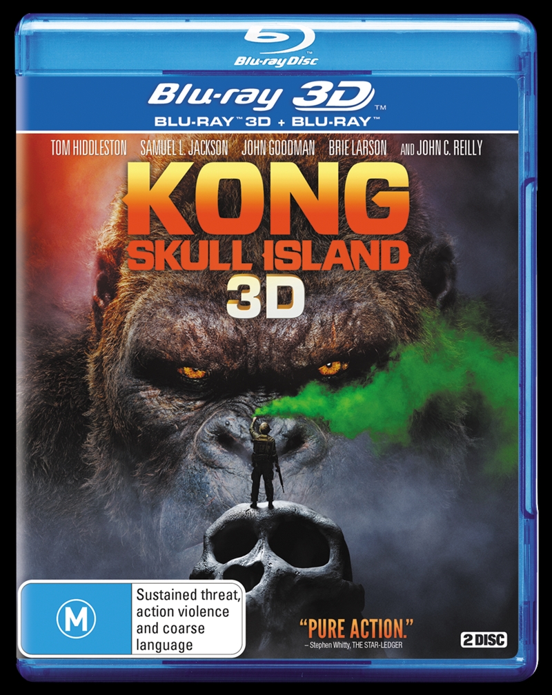 Kong - Skull Island  3D + 2D Blu-ray + UV/Product Detail/Action