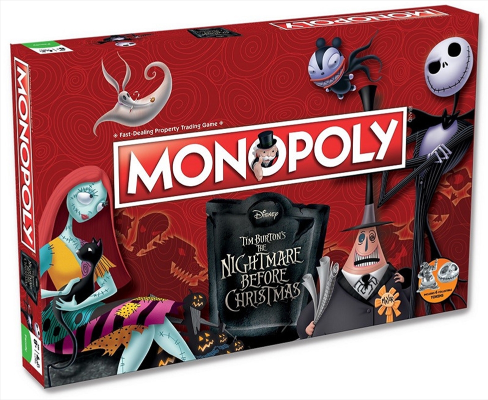 Nightmare Before Christmas Monopoly 