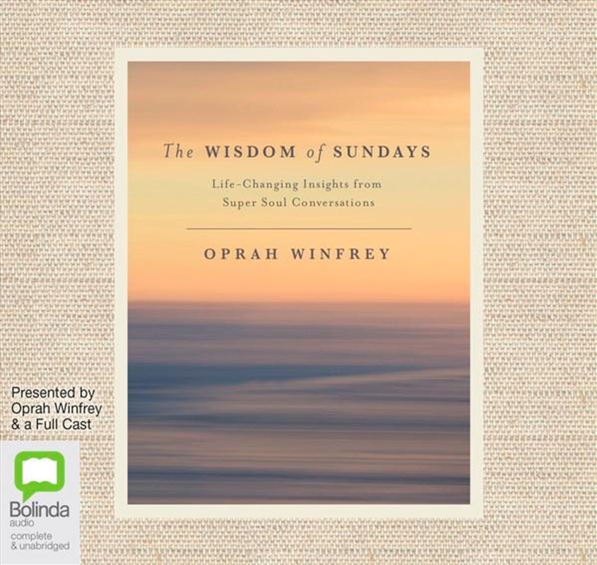 The Wisdom of Sundays/Product Detail/Family & Health