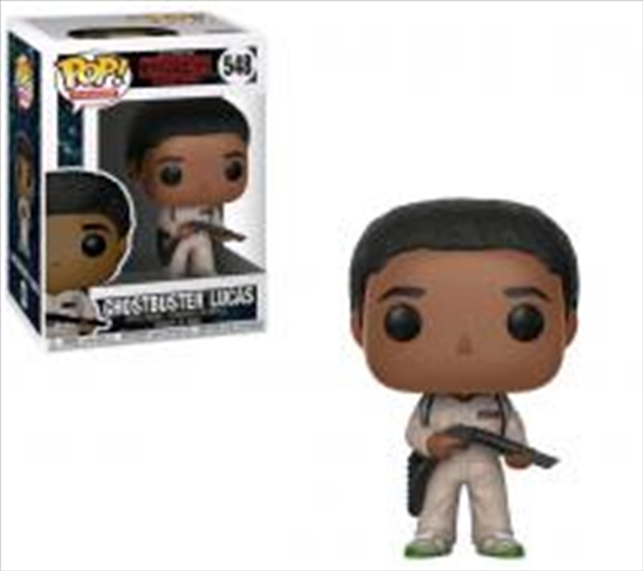 Stranger Things - Lucas Ghostbuster Pop! Vinyl/Product Detail/TV