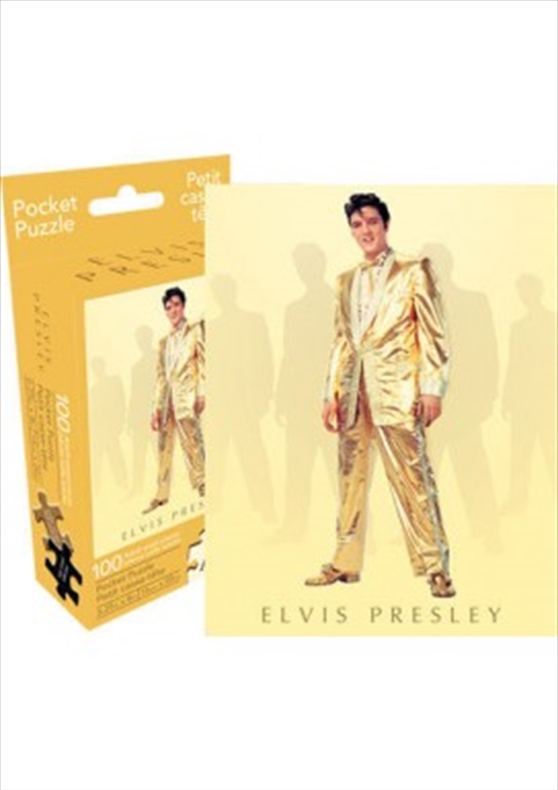 Elvis – Gold 100pc Pocket Puzzle/Product Detail/Music