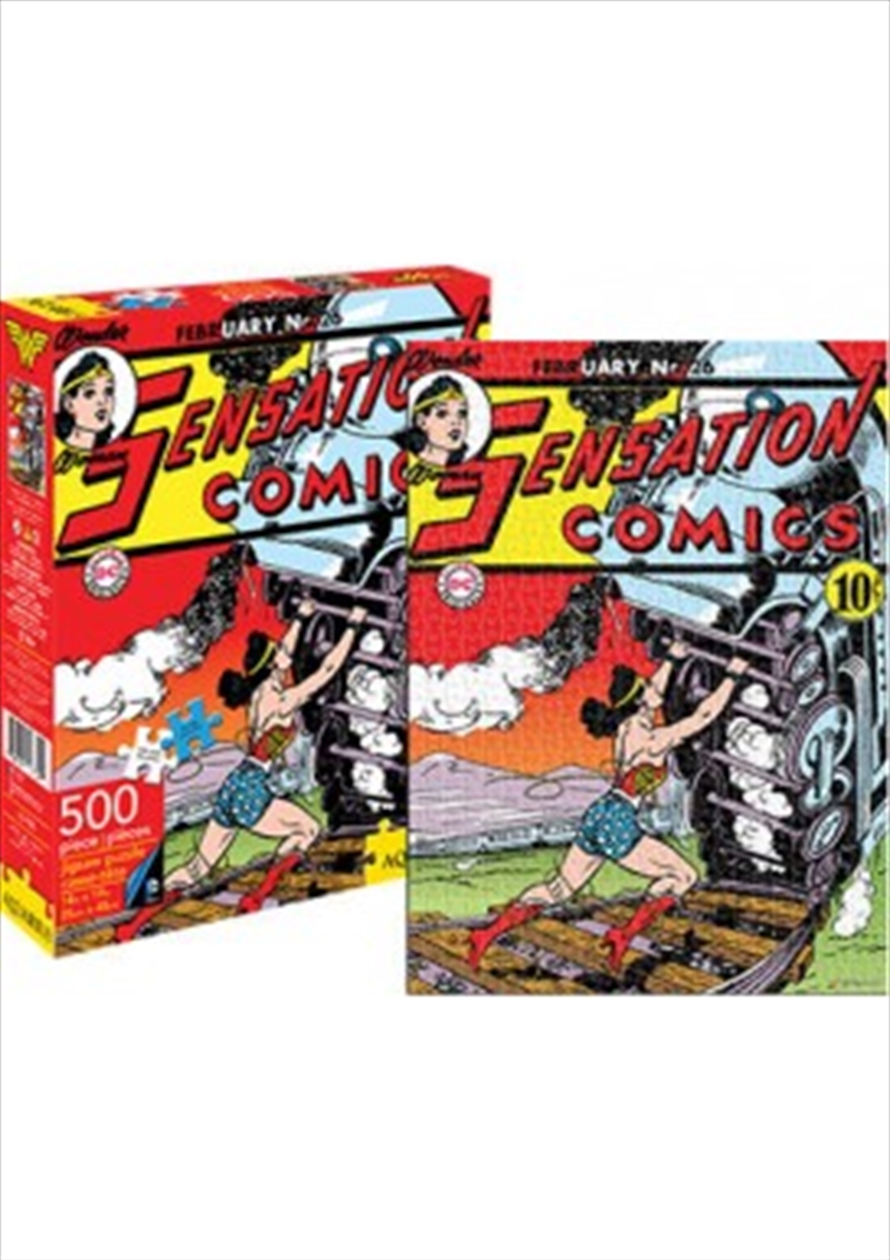 DC Comics Wonderwoman Comic Cover 500pc Puzzle/Product Detail/Film and TV