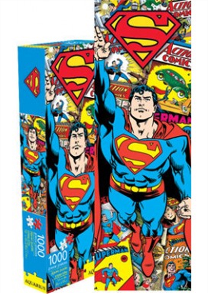 Superman Retro 1000 Piece Slim Puzzle/Product Detail/Film and TV