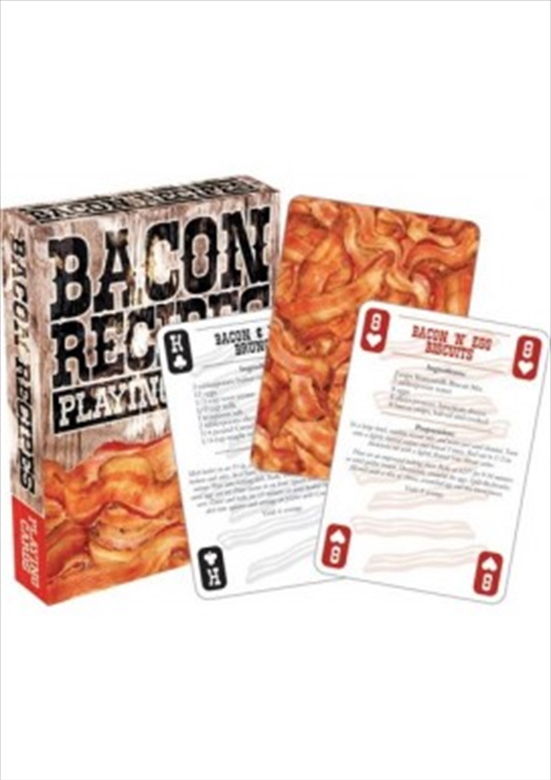 Bacon Recipes Playing Cards/Product Detail/Card Games