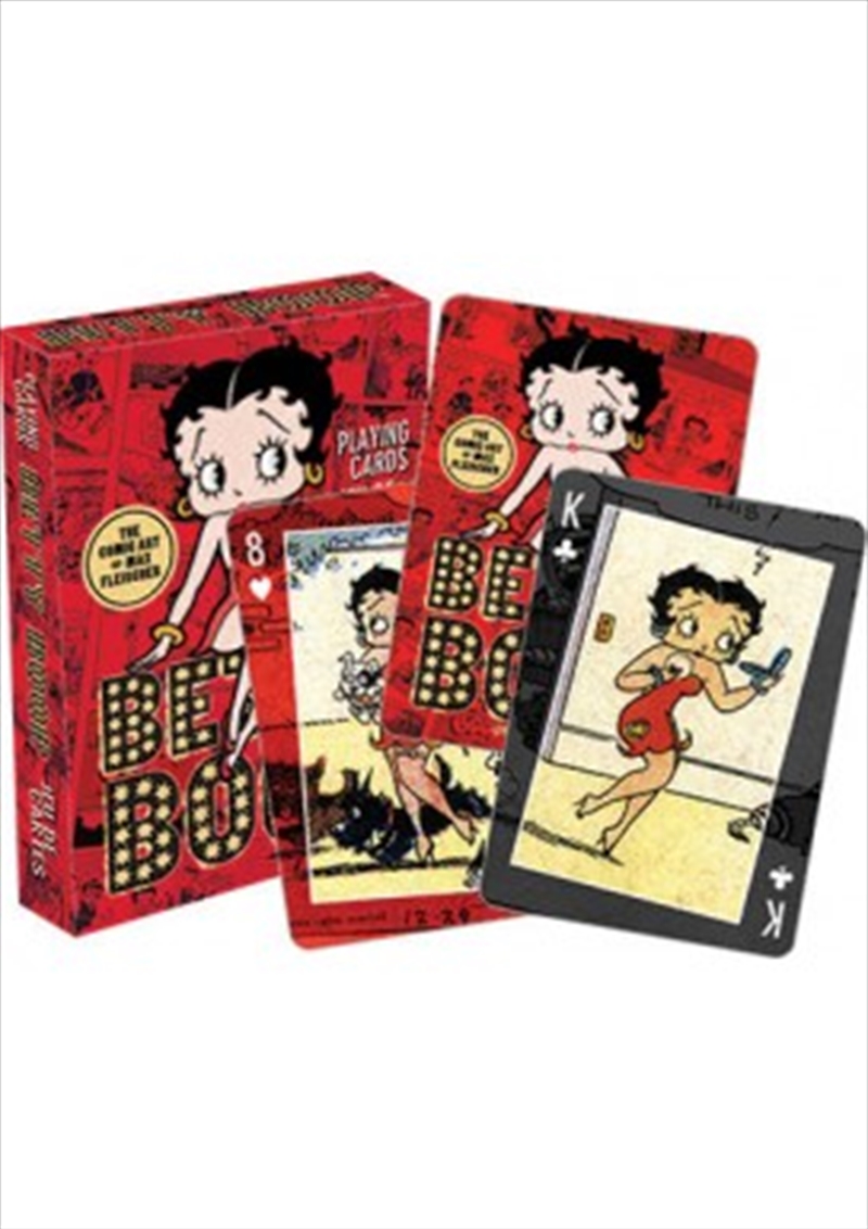 Betty Boop Comic Strips Playing Cards/Product Detail/Card Games