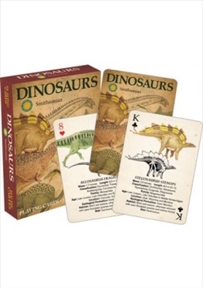 Smithsonian – Dinosaurs Playing Cards/Product Detail/Card Games
