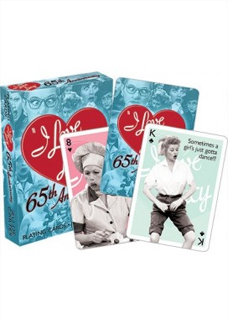 I Love Lucy Anniversary Playing Cards/Product Detail/Card Games