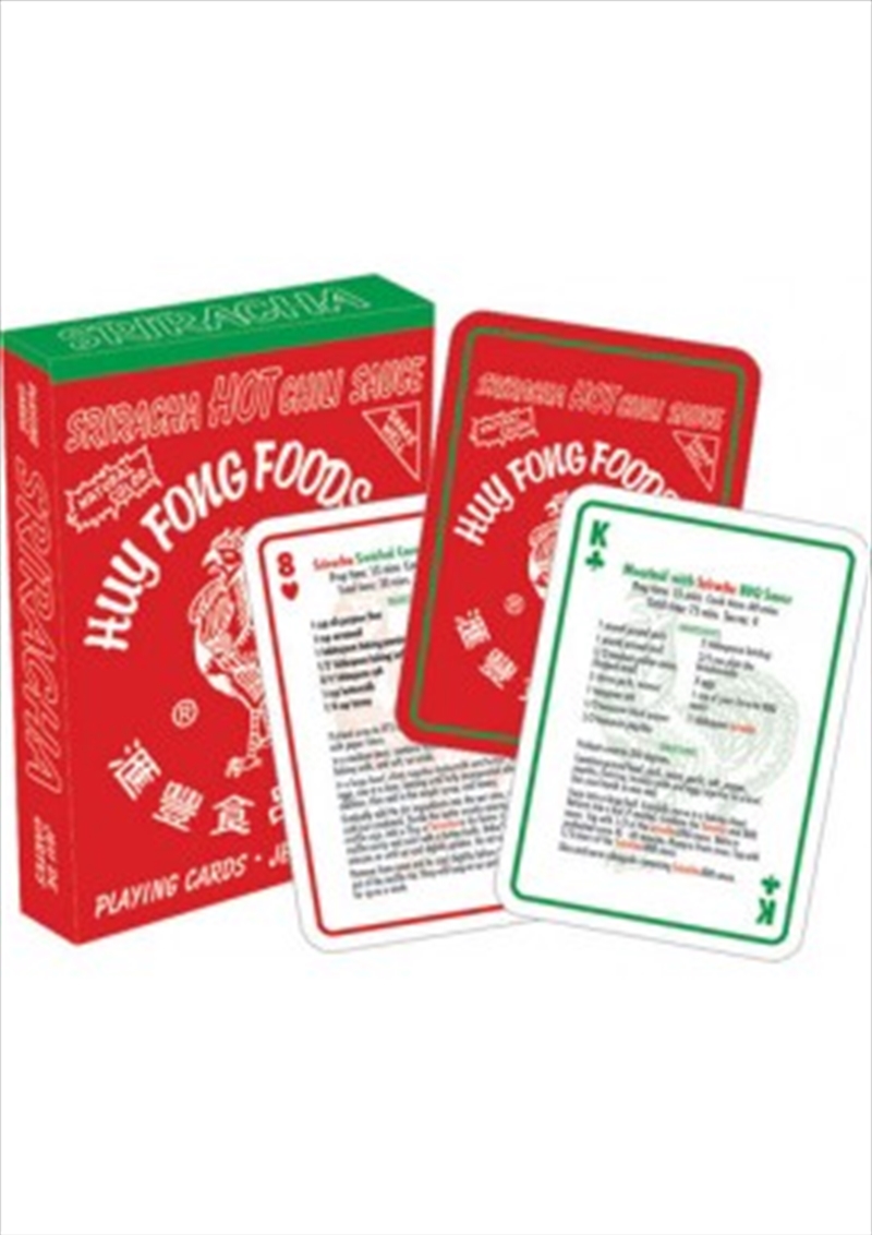 Sriracha Recipes Playing Cards/Product Detail/Card Games