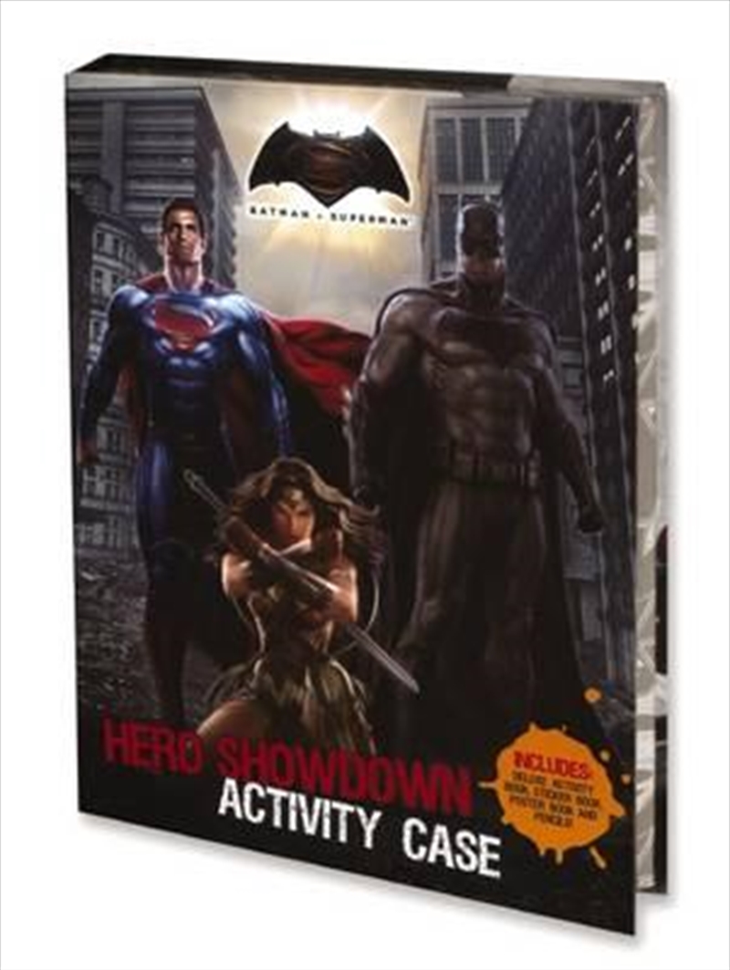 Batman v Superman Hero Showdown Activity Case/Product Detail/Arts & Crafts Supplies