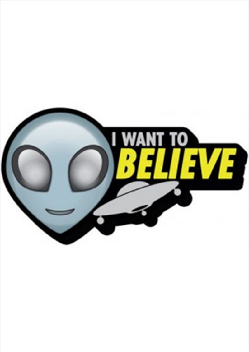 Alien I Want To Believe Ship Chunky Magnet/Product Detail/Magnets