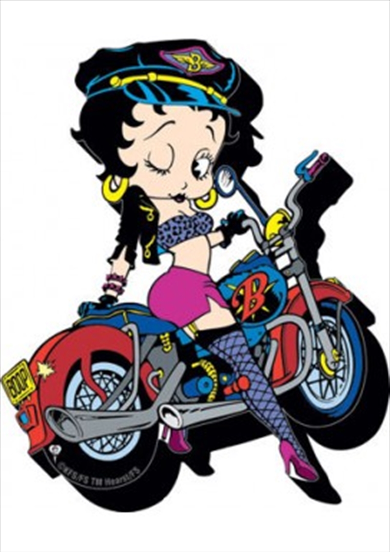 Betty Boop Biker Chunky Magnet/Product Detail/Magnets